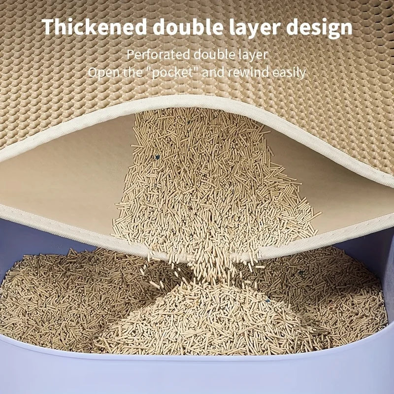 Large Size Cat Litter Mat.