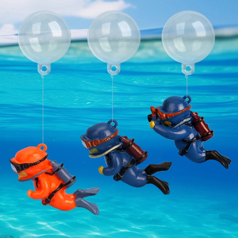 Cartoon Fish Tanks Decor.