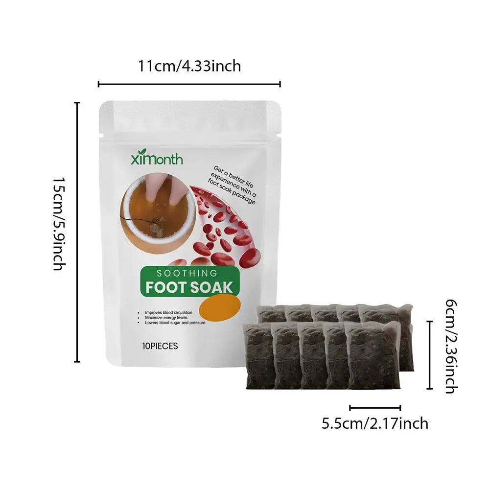10 PCS Foot Bath Pack for Detoxification - BLAKESTORE-NG