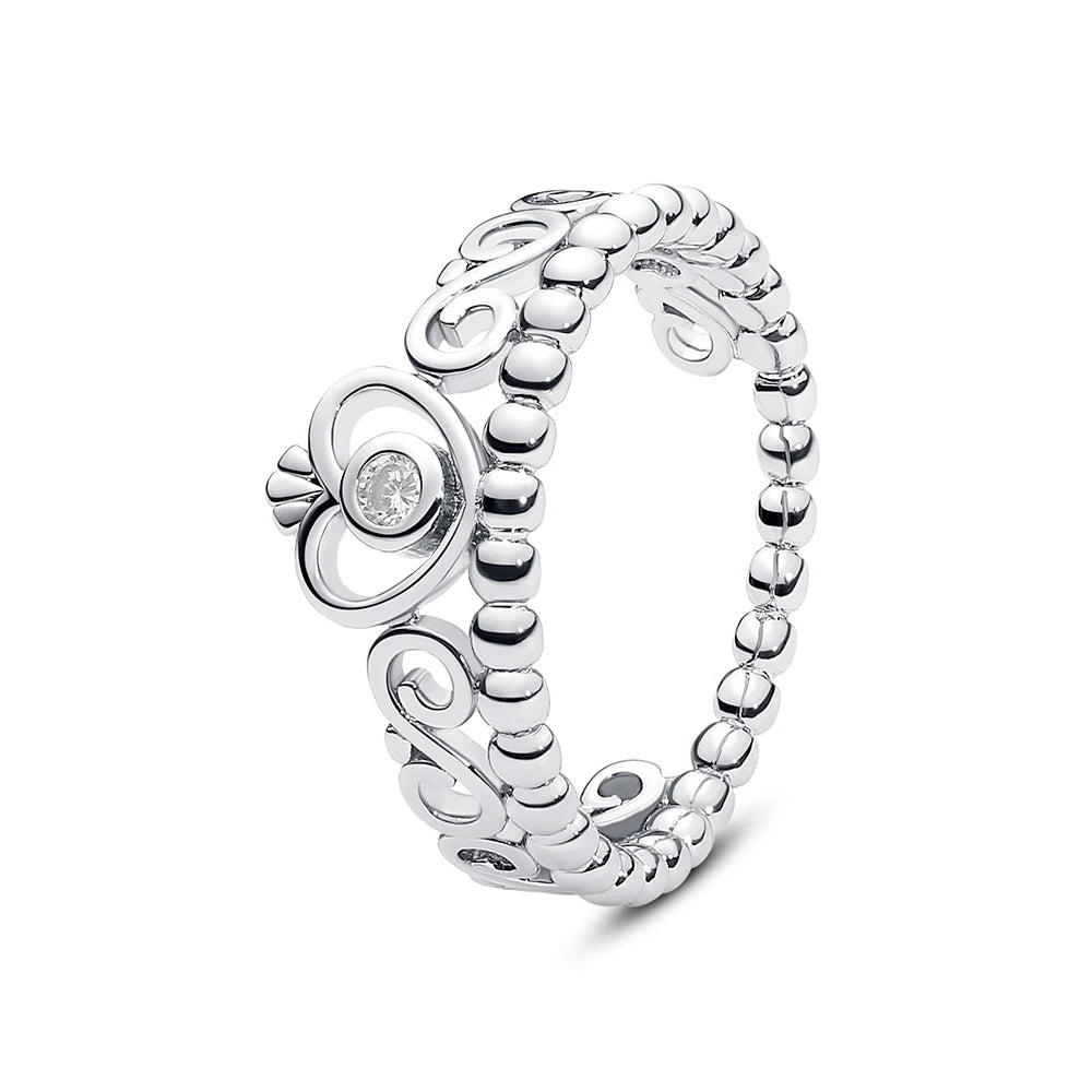 Love heart 925 Sterling Silver Rings For Women - BLAKESTORE-NG