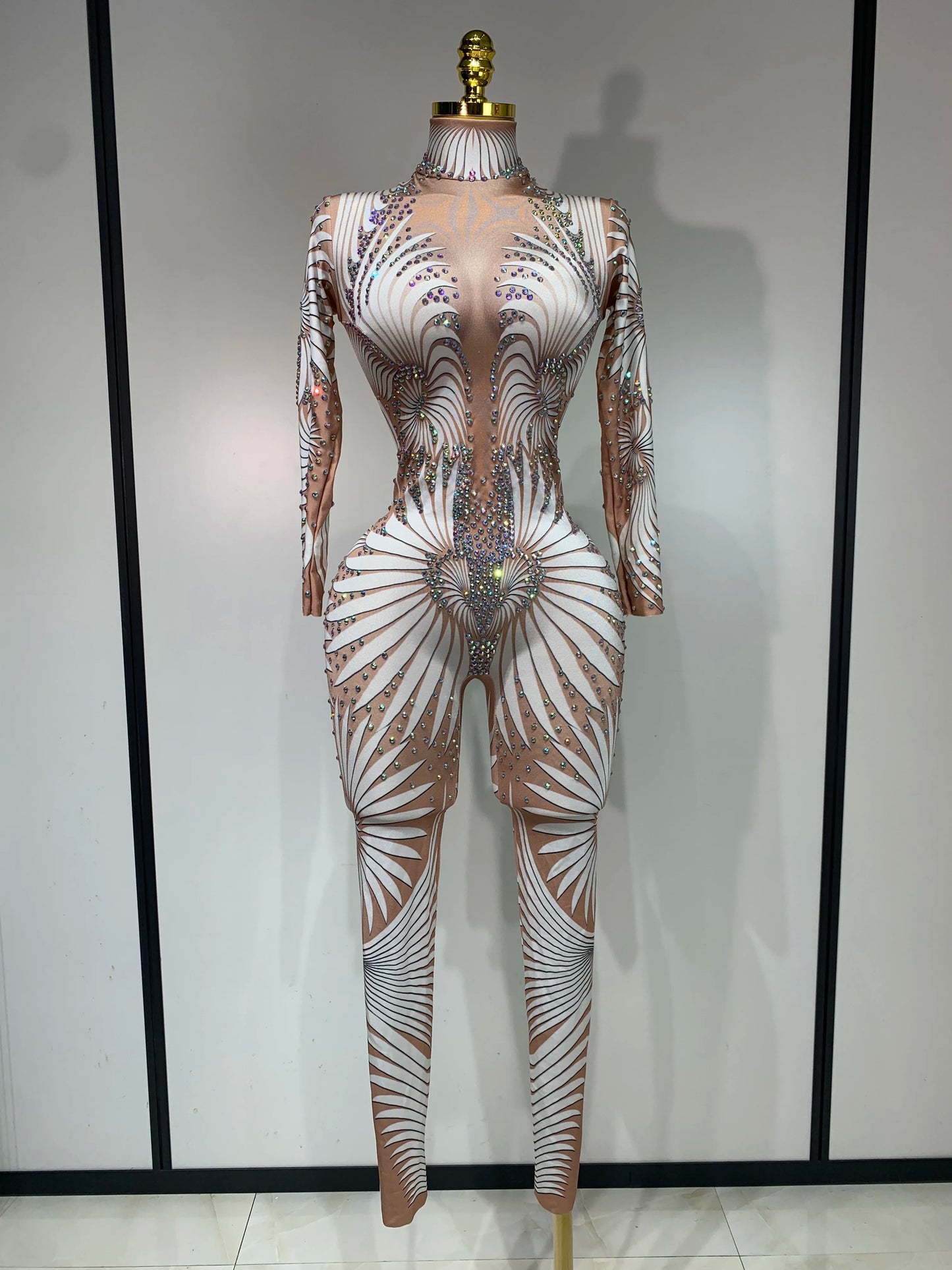 Sexy High Stretch Jumpsuit.