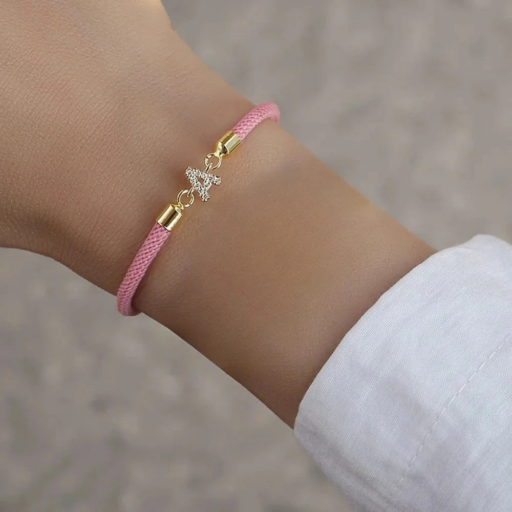 Adjustable Rope Bracelet For Women Jewelry, A-Z Collections. - BLAKESTORE-NG