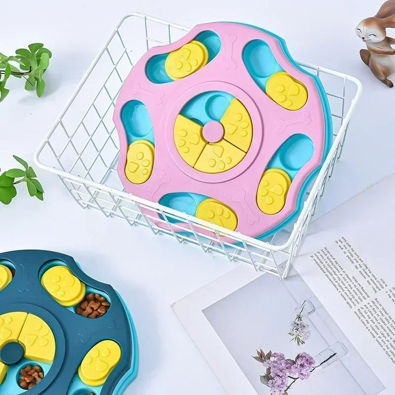 Dog Puzzle Toys Slow Feeder Puppy food dispenser.