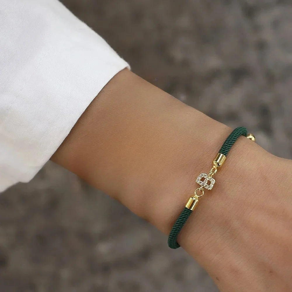 Adjustable Rope Bracelet For Women Jewelry, A-Z Collections. - BLAKESTORE-NG