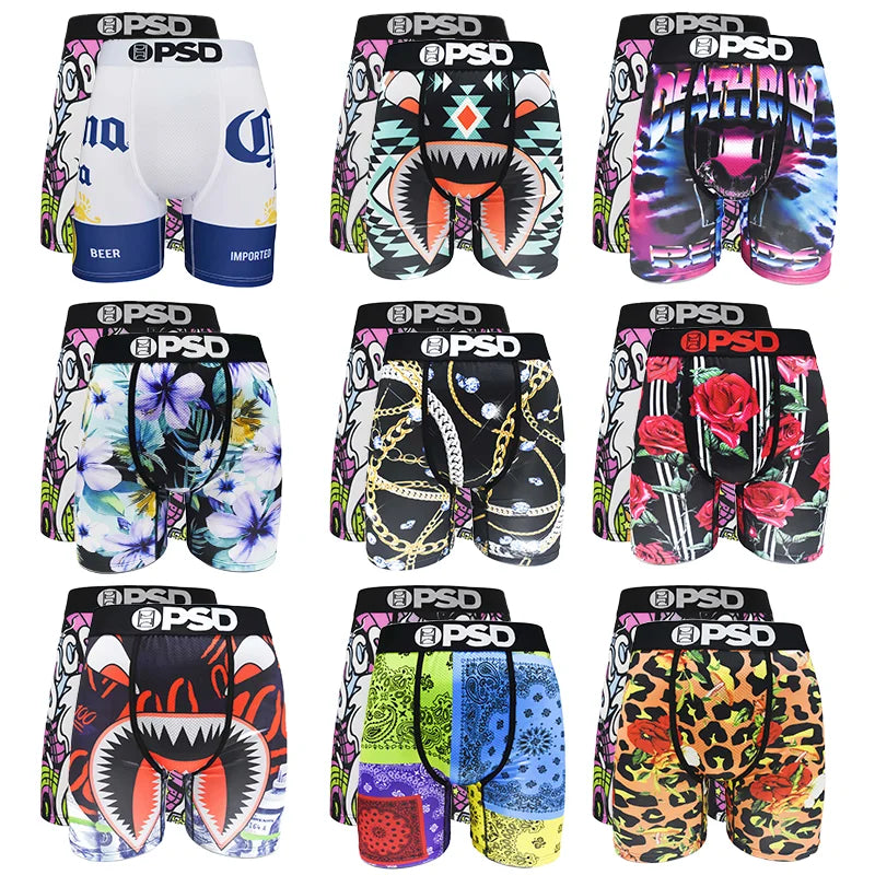 2pcs Trendy Men's Boxer.