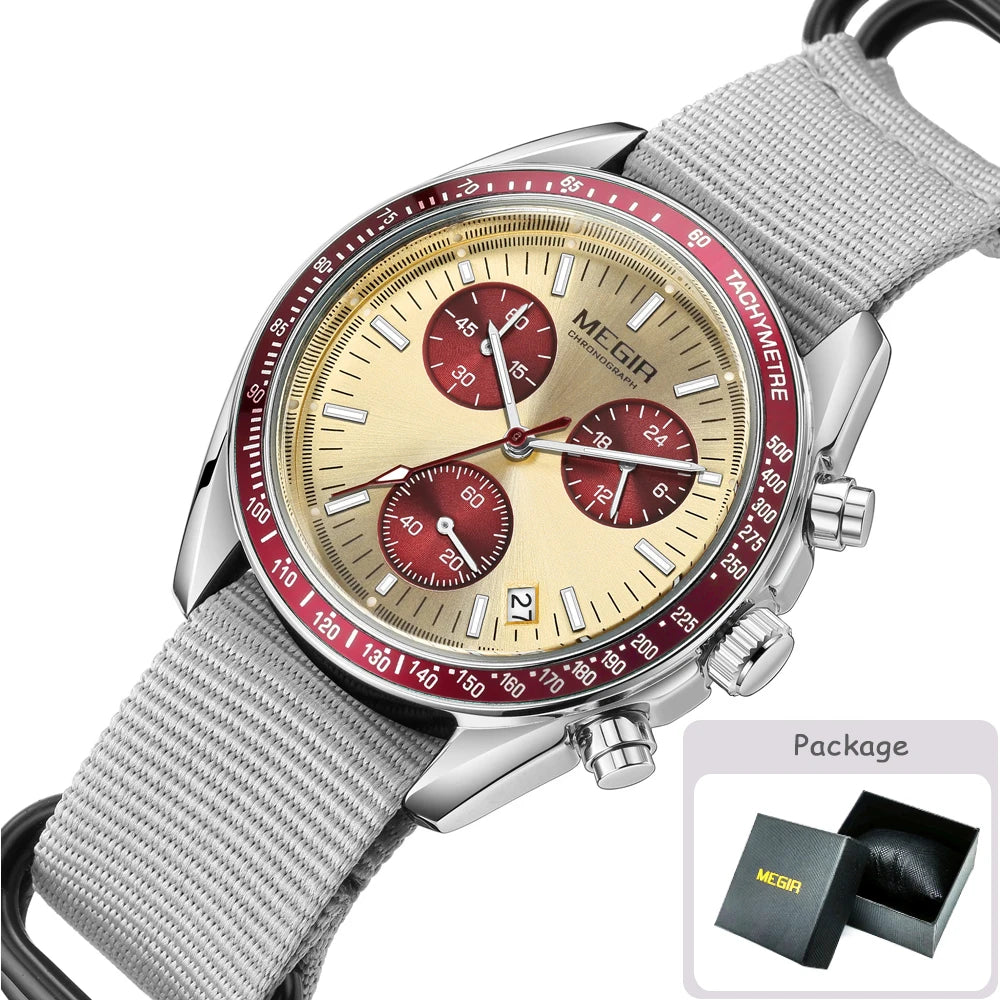MEGIR New Luxury Men's Watches.