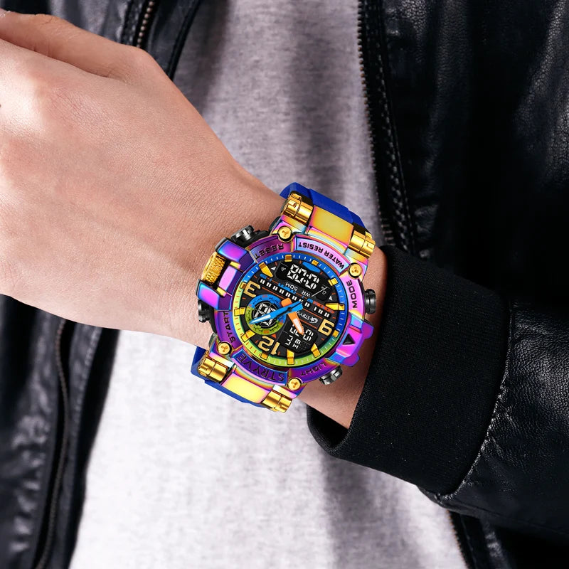 STRYVE Watch for Men's Digital-Analog Dual Movement.