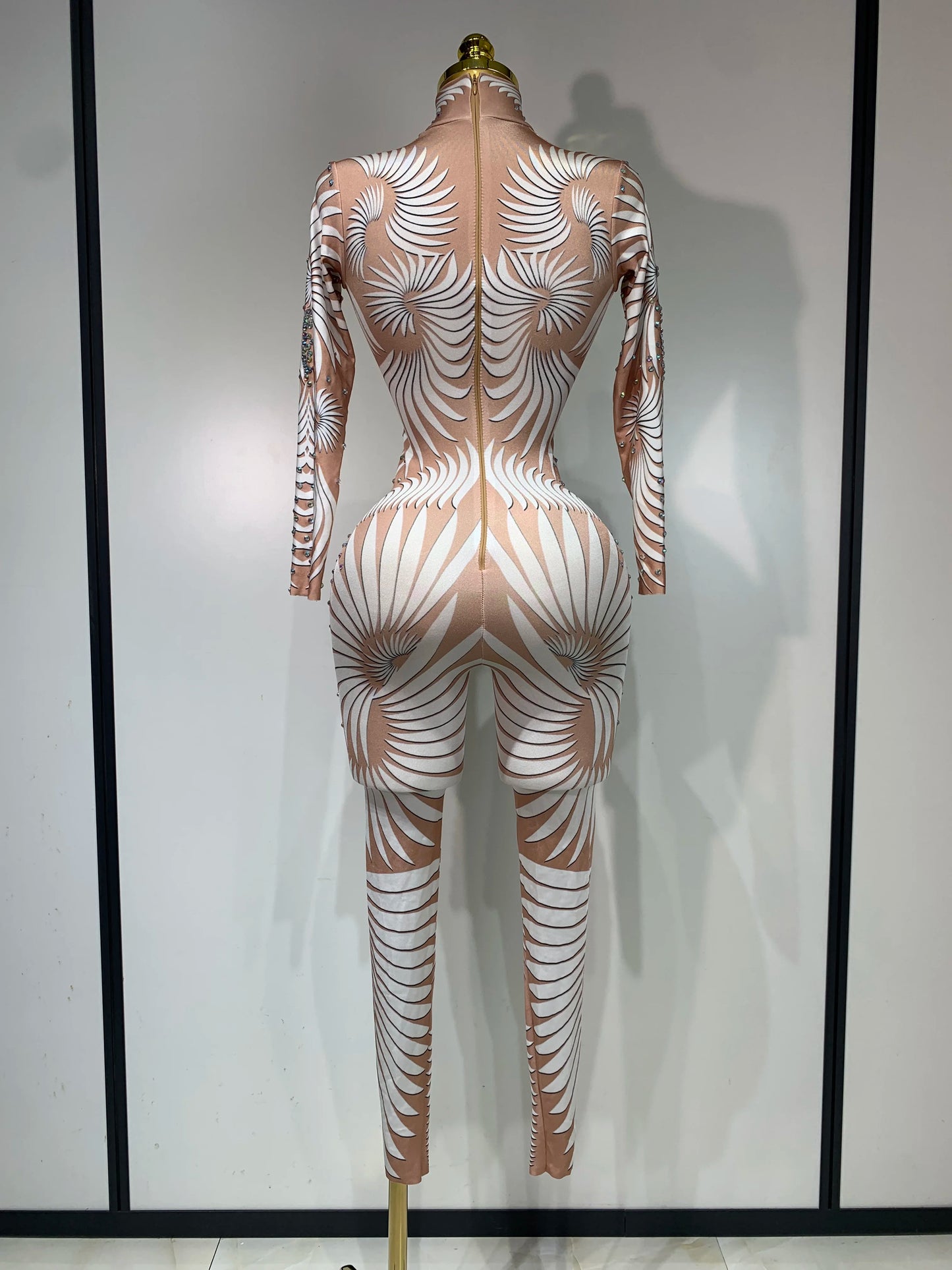 Sexy High Stretch Jumpsuit.