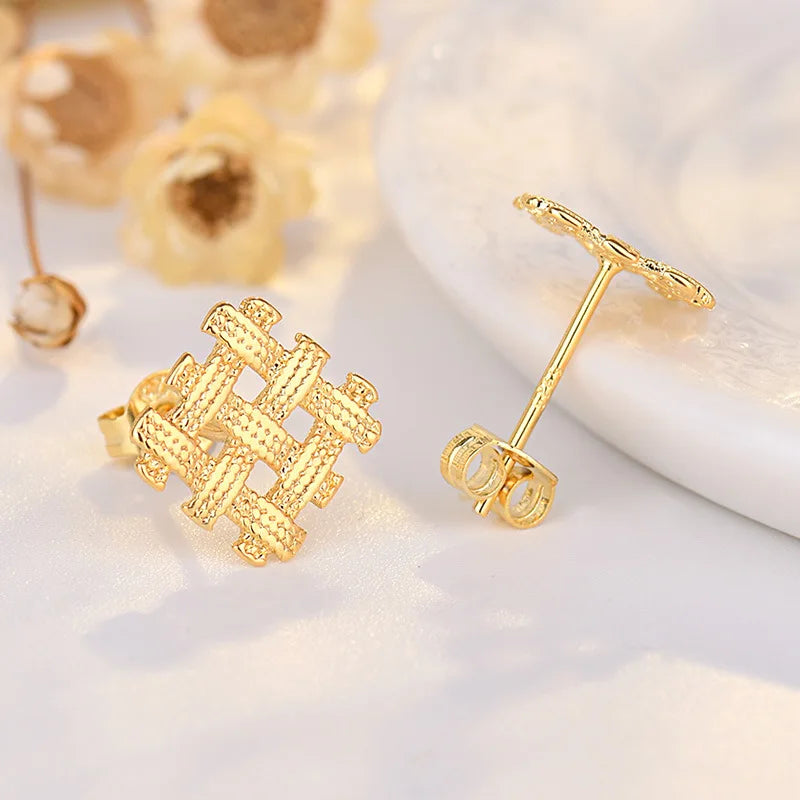 High Quality Silver Stud Earrings 925 For Women - BLAKESTORE-NG