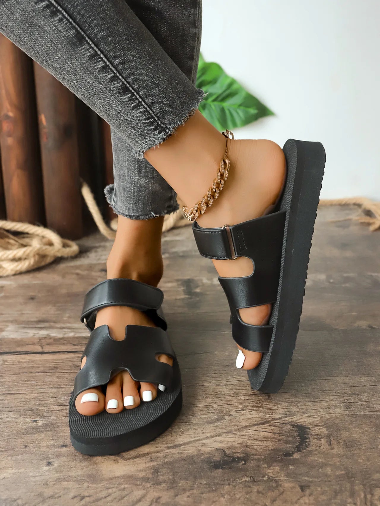 Summer Thick bottom Sandal Slippers.