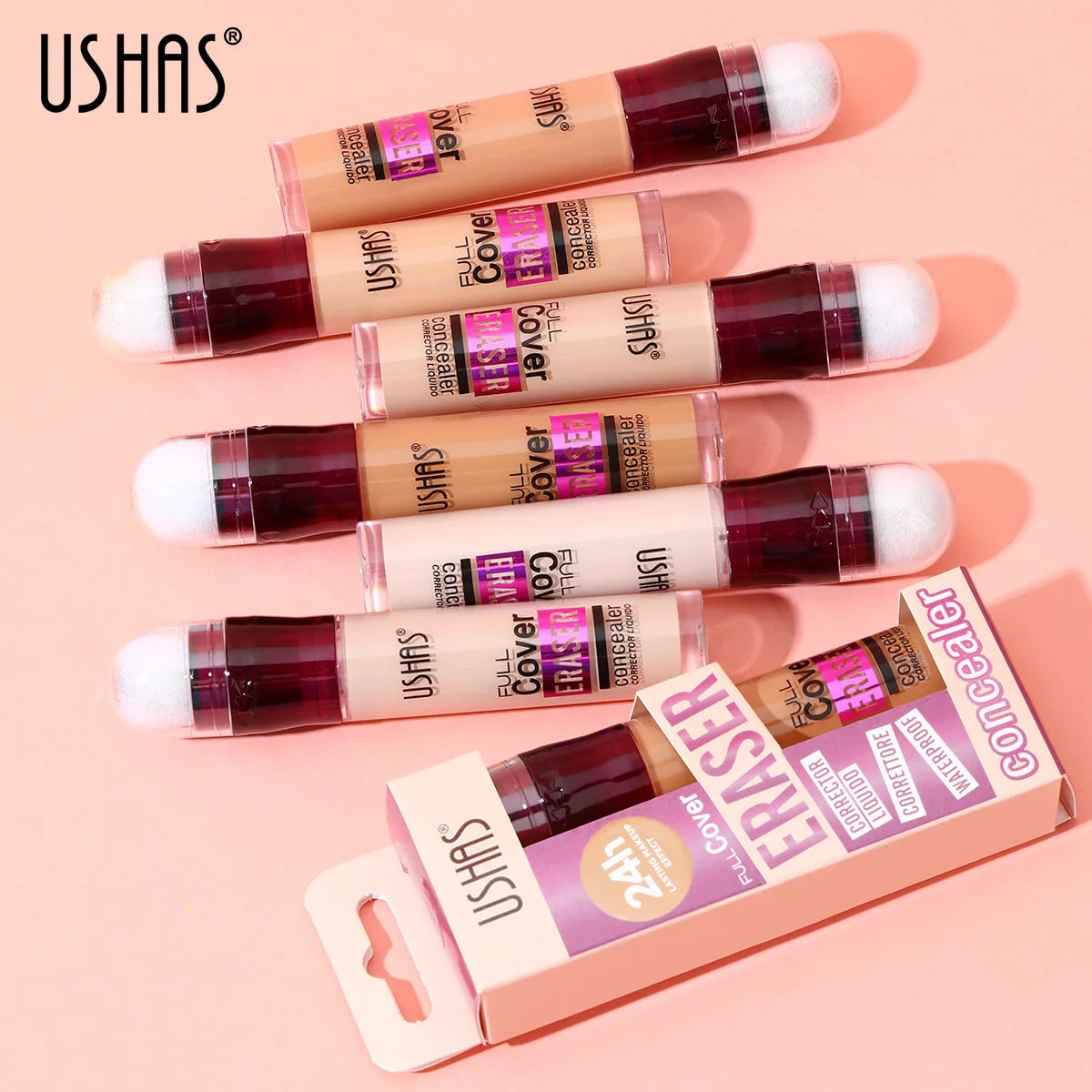 Facial Concealer Sponge Head Matte Liquid Foundation - BLAKESTORE-NG