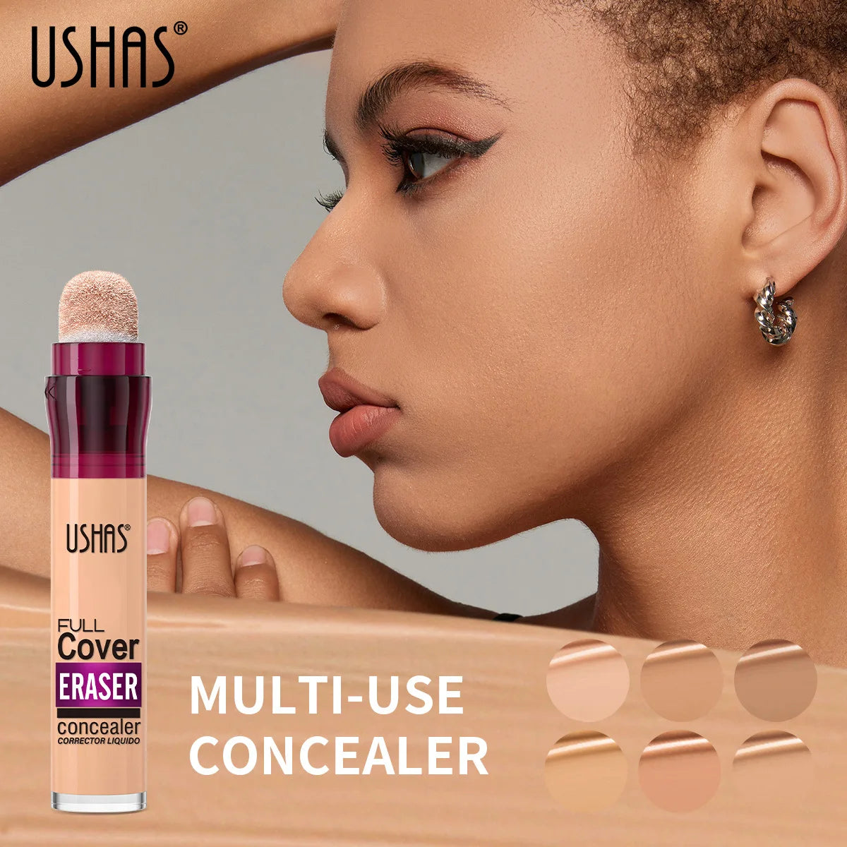 Facial Concealer Sponge Head Matte Liquid Foundation - BLAKESTORE-NG