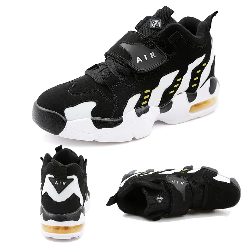 Sport Running Sneakers for Men. Air Cushion Jogging Shoe. Breathable Sneakers for Men.