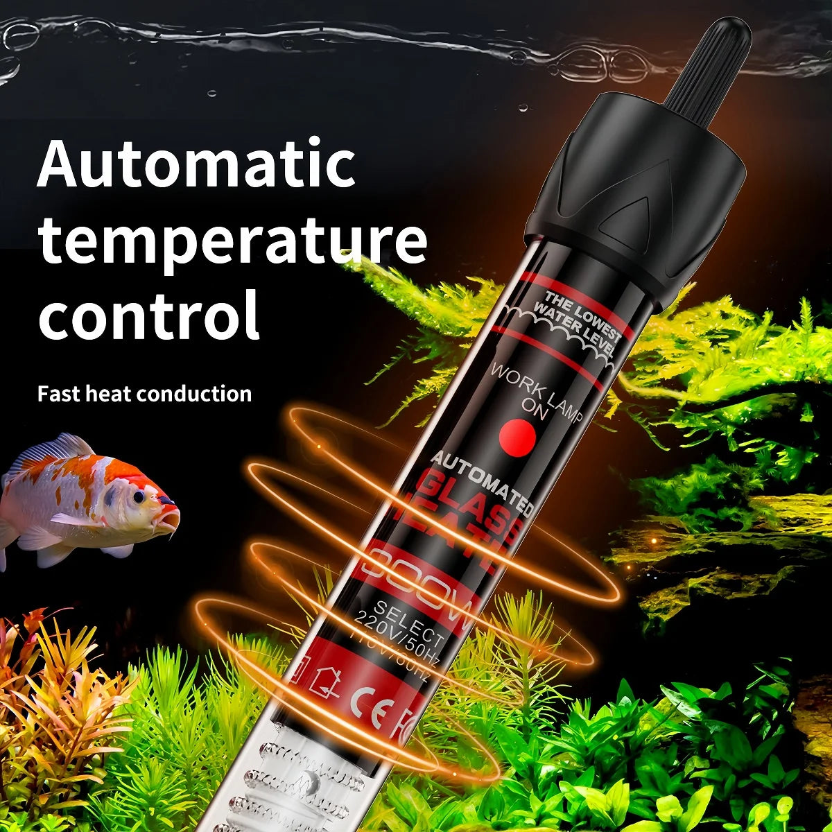 Adjustable Aquarium Temperature Thermostat/Heater Rod.