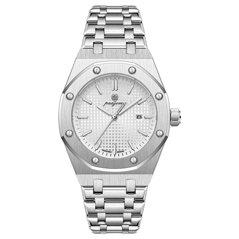 Quality Stainless Steel Business Men Watch.