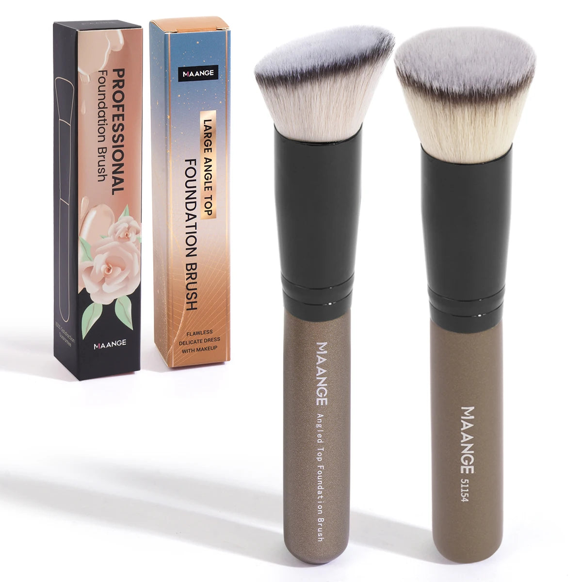 2PCS Foundation Makeup Brush Set. - BLAKESTORE-NG