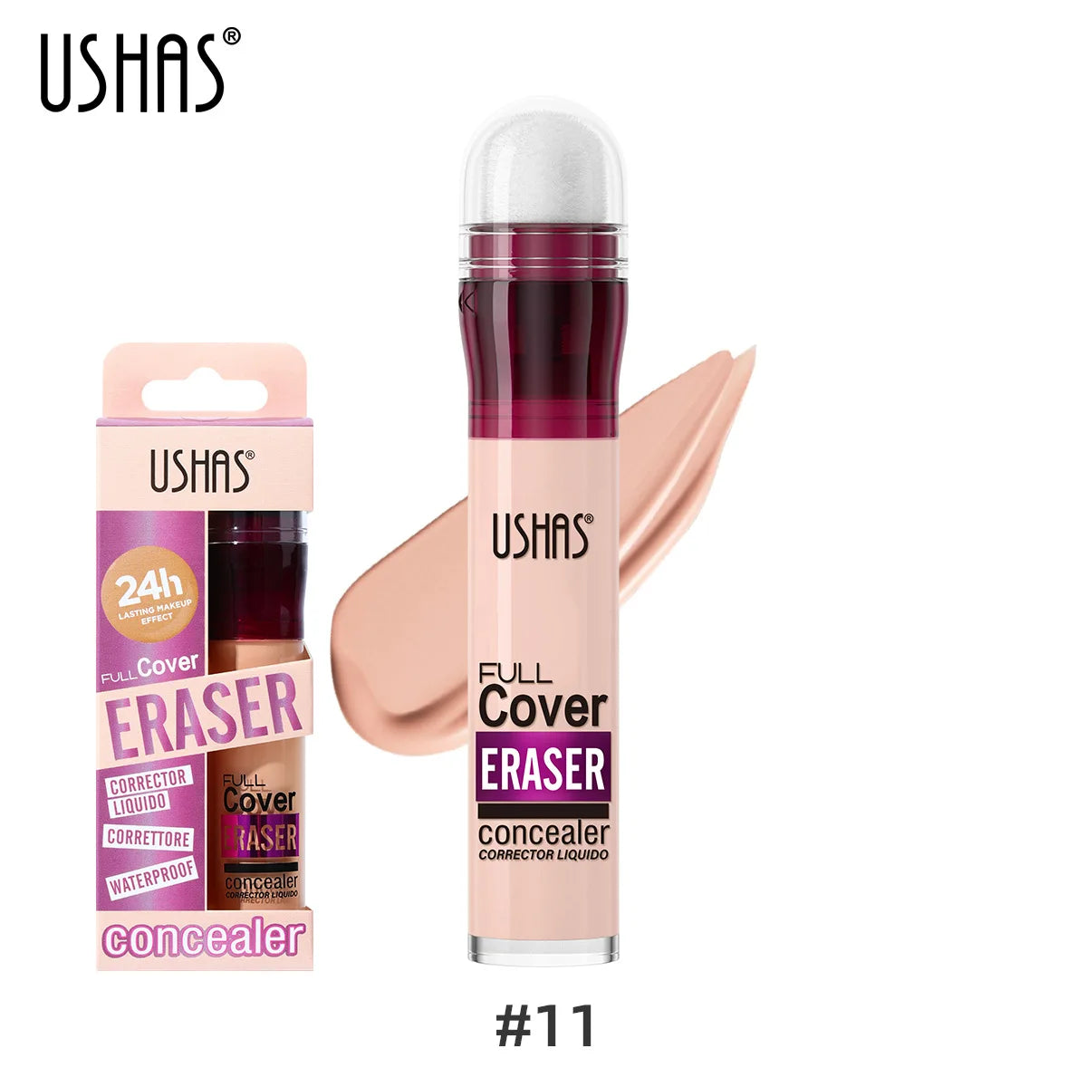 Facial Concealer Sponge Head Matte Liquid Foundation - BLAKESTORE-NG