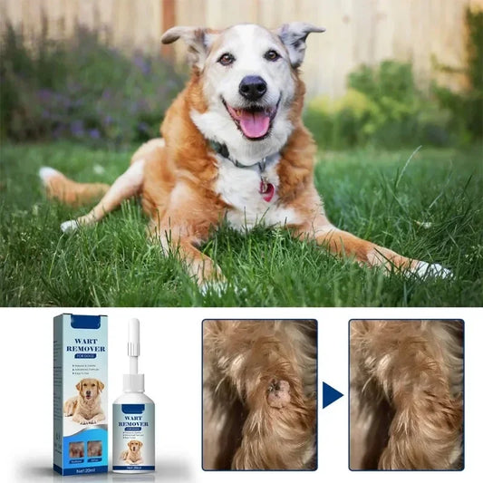 Pet Wart Remover for Dog Cleaning.