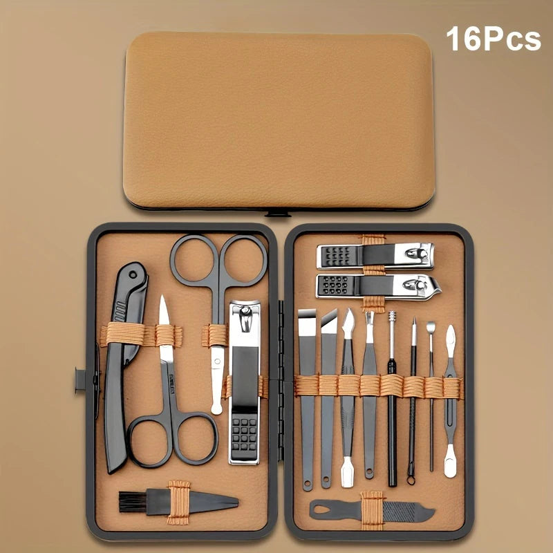 Manicure Stainless Steel Professional Kit.