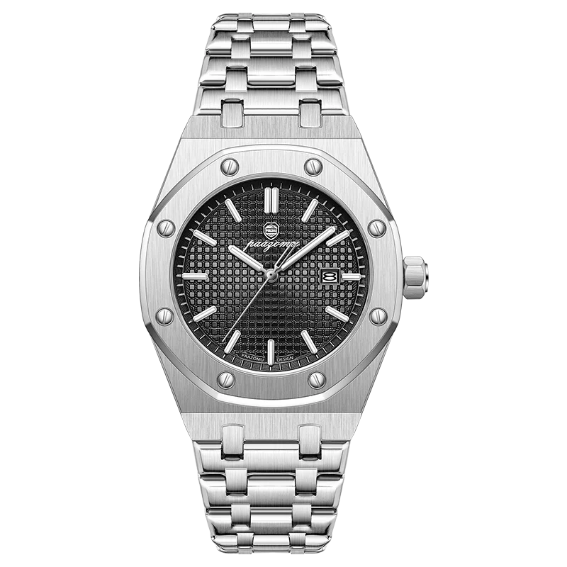Quality Stainless Steel Business Men Watch.