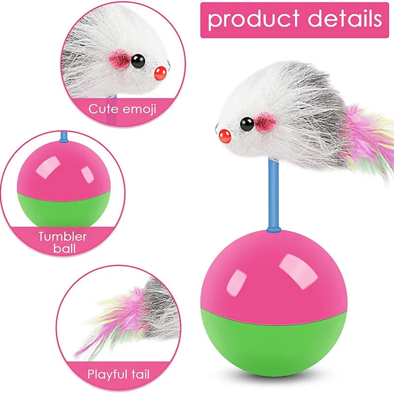 Cat mouse teasing Toy.
