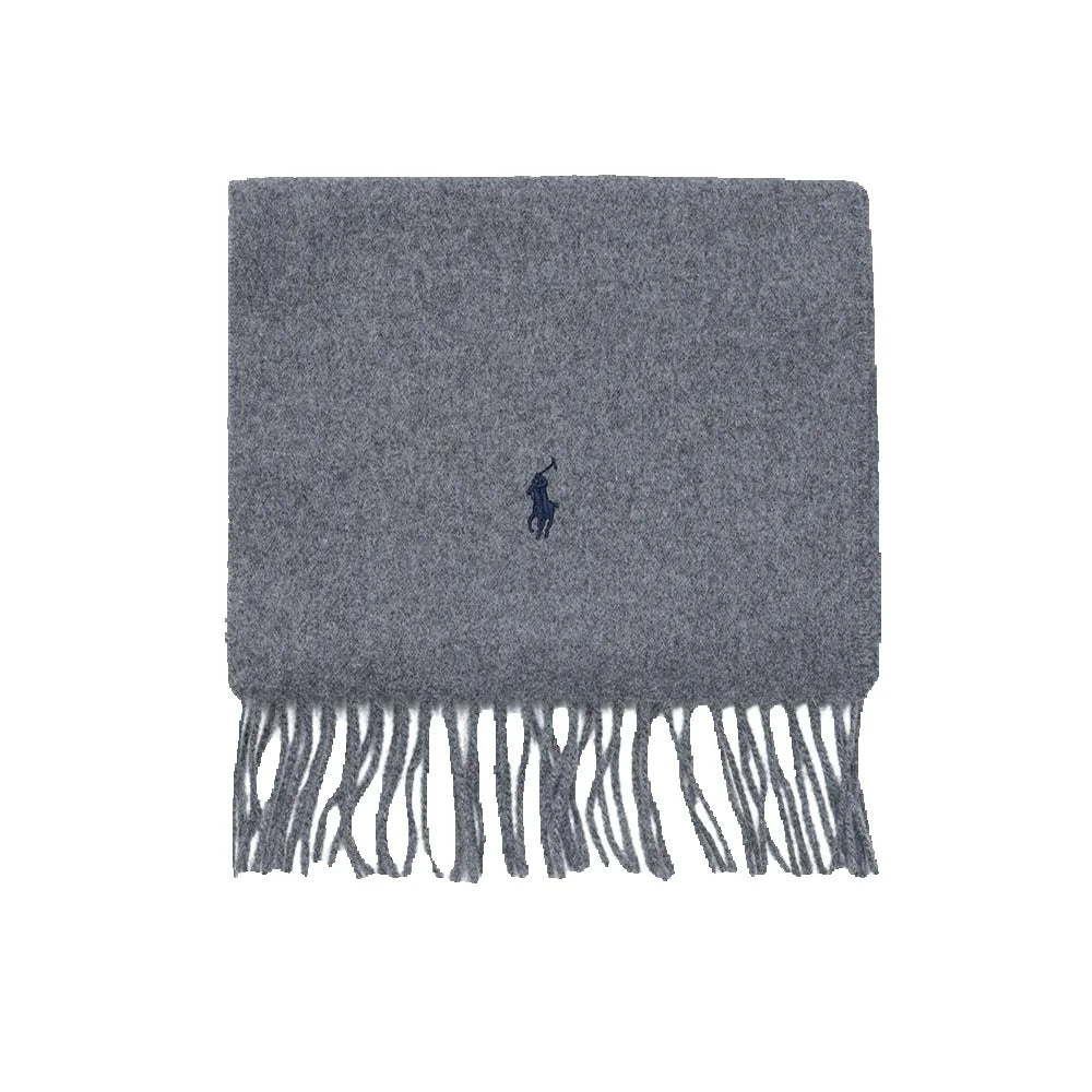 POLO RALPH LAUREN recycled wool muffler/PC0476-021 grey
