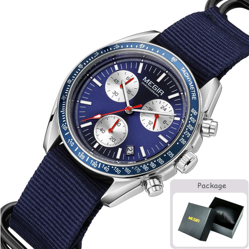 MEGIR New Luxury Men's Watches.