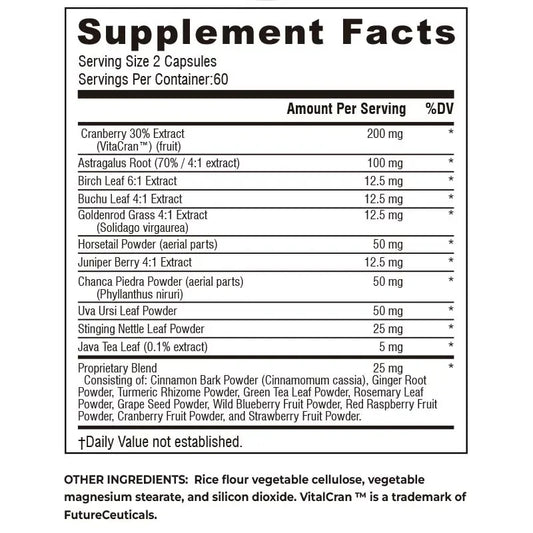 Kidney Support Supplement - Unisex.