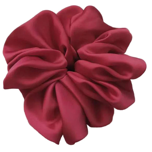 Oversized Silk Scrunchies for Women.