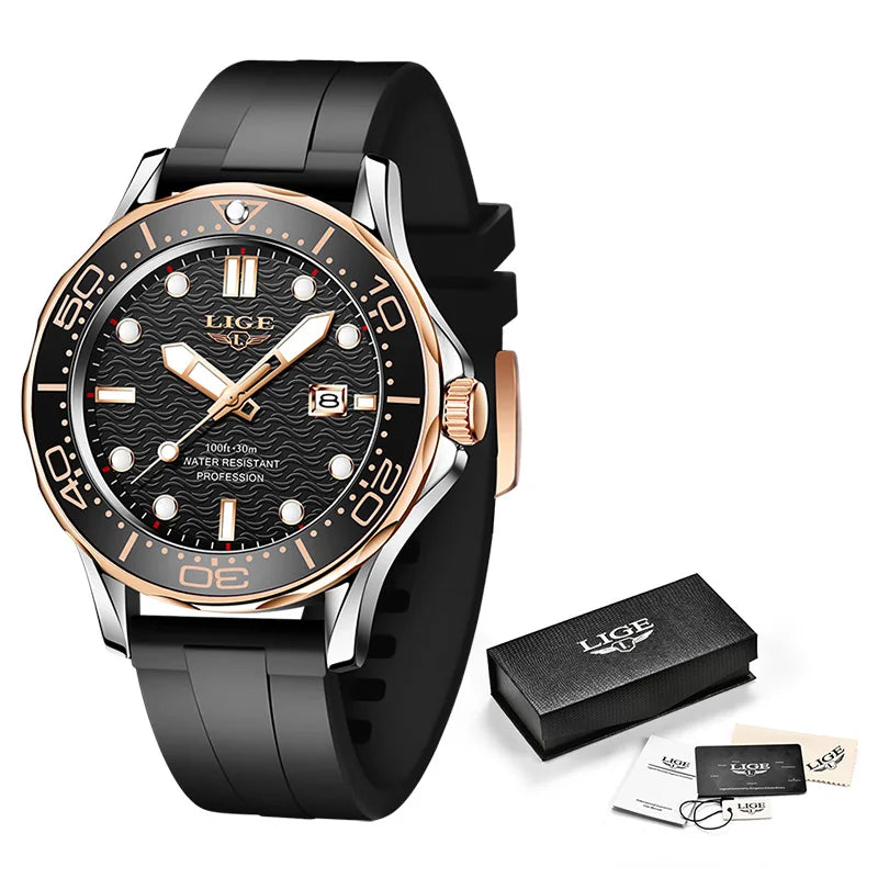Business Mens Waterproof Watch.