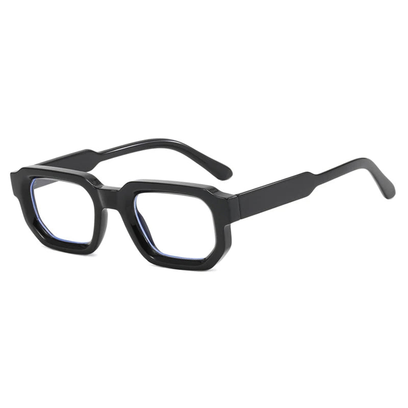 Men Vintage Rectangle Frame Sunglasses.