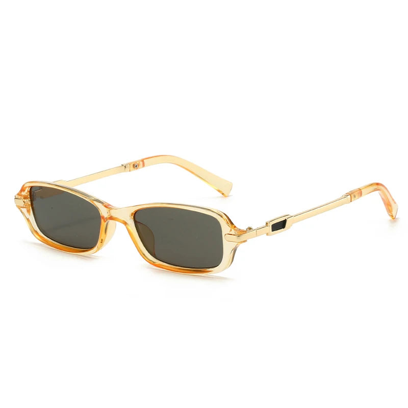 Small Rectangle Men Sunglasses Shades UV400.