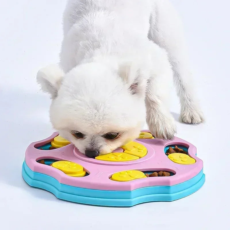 Dog Puzzle Toys Slow Feeder Puppy food dispenser.