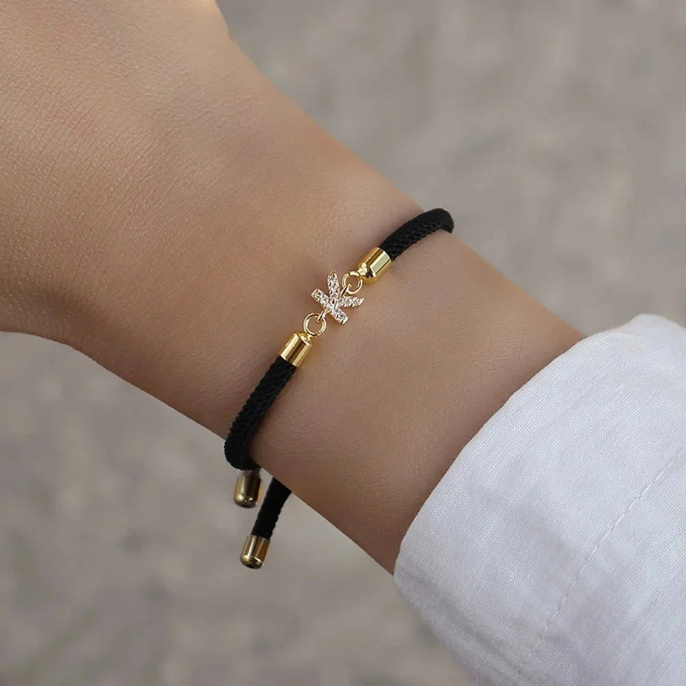 Adjustable Rope Bracelet For Women Jewelry, A-Z Collections. - BLAKESTORE-NG