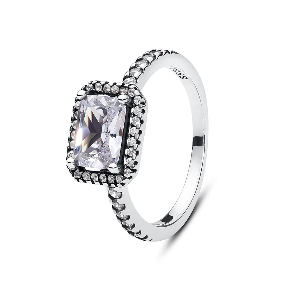 Love heart 925 Sterling Silver Rings For Women - BLAKESTORE-NG