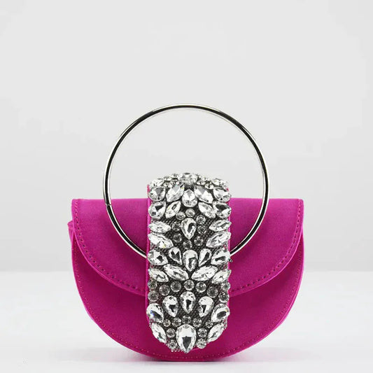 Shiny Rhinestone Clutch Purse. BLAKESTORE-NG