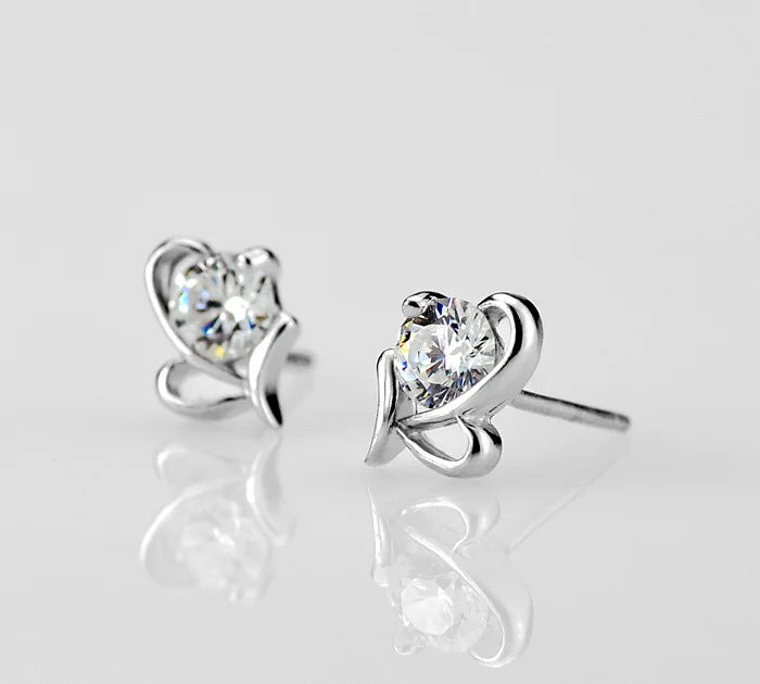 High Quality Silver Stud Earrings 925 For Women - BLAKESTORE-NG