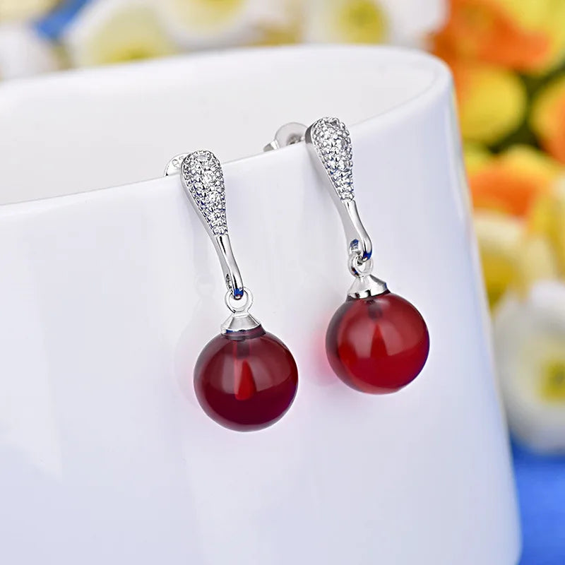High Quality Silver Stud Earrings 925 For Women - BLAKESTORE-NG