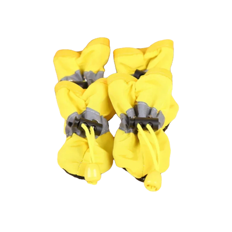 4pcs/set Waterproof Pet Dog Shoes.