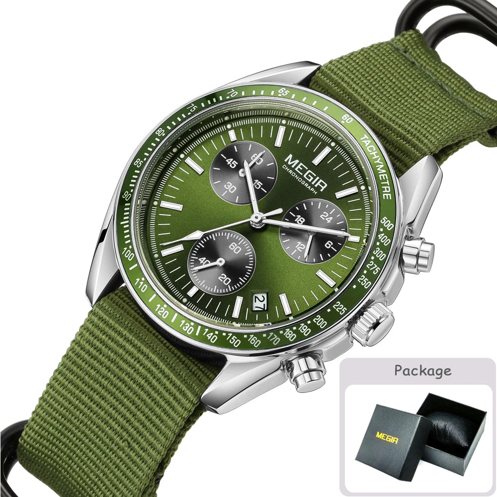 MEGIR New Luxury Men's Watches.
