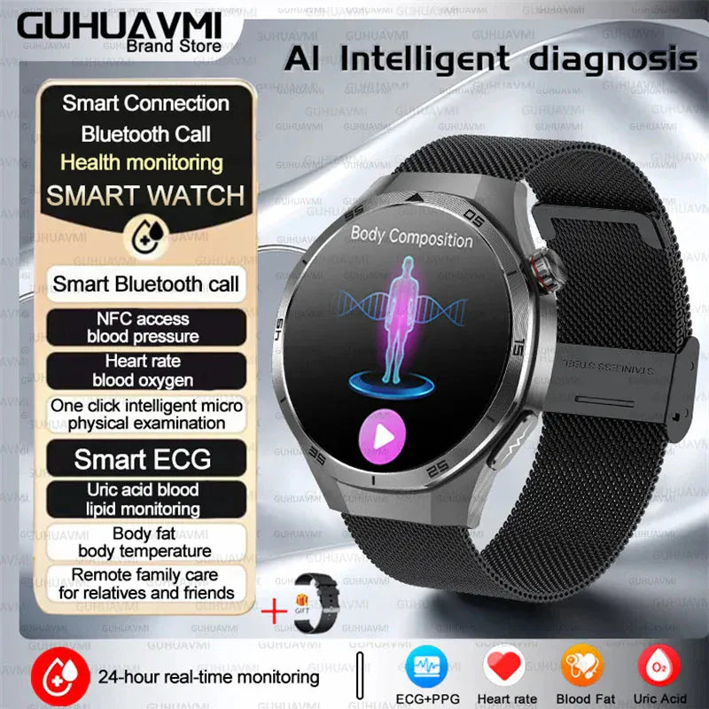 Health Care HUAWEI DT5 Nursing level Smart watch. - BLAKESTORE-NG