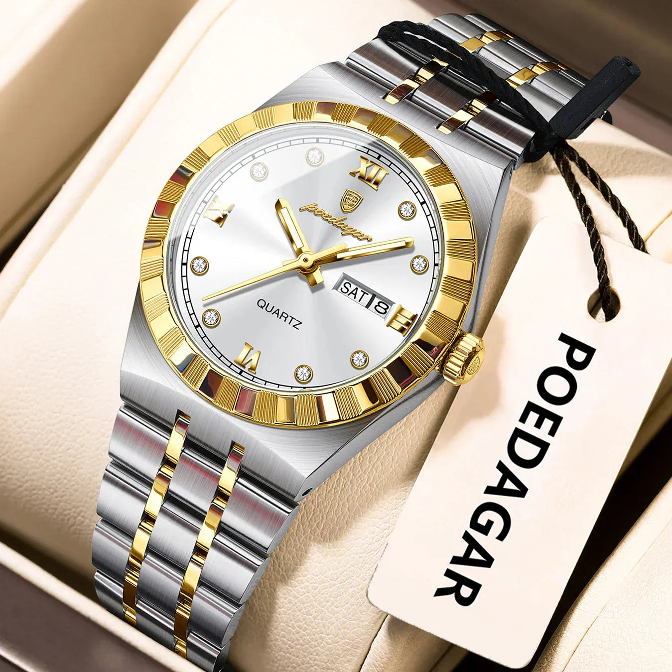 Ladies Stainless Steel Quartz Watch. - BLAKESTORE-NG