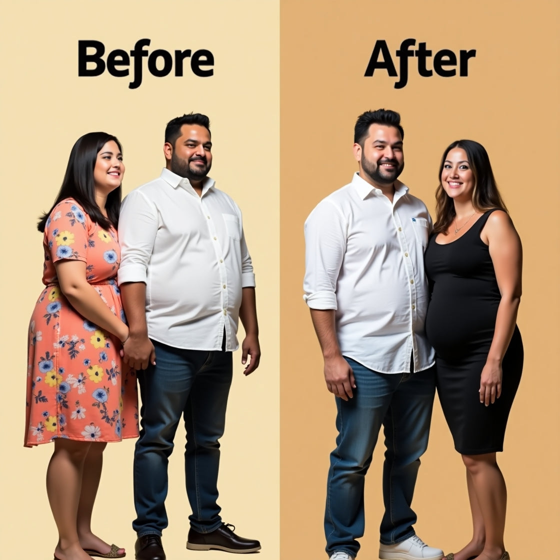 Weight Loss - Him & Her.