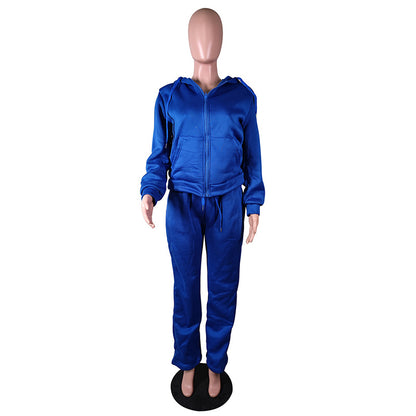Women 2 Piece Sweatsuit Outfit - BLAKESTORE-NG