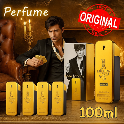 Original Million Gold Hombre Perfume for Men & Women-100Ml.