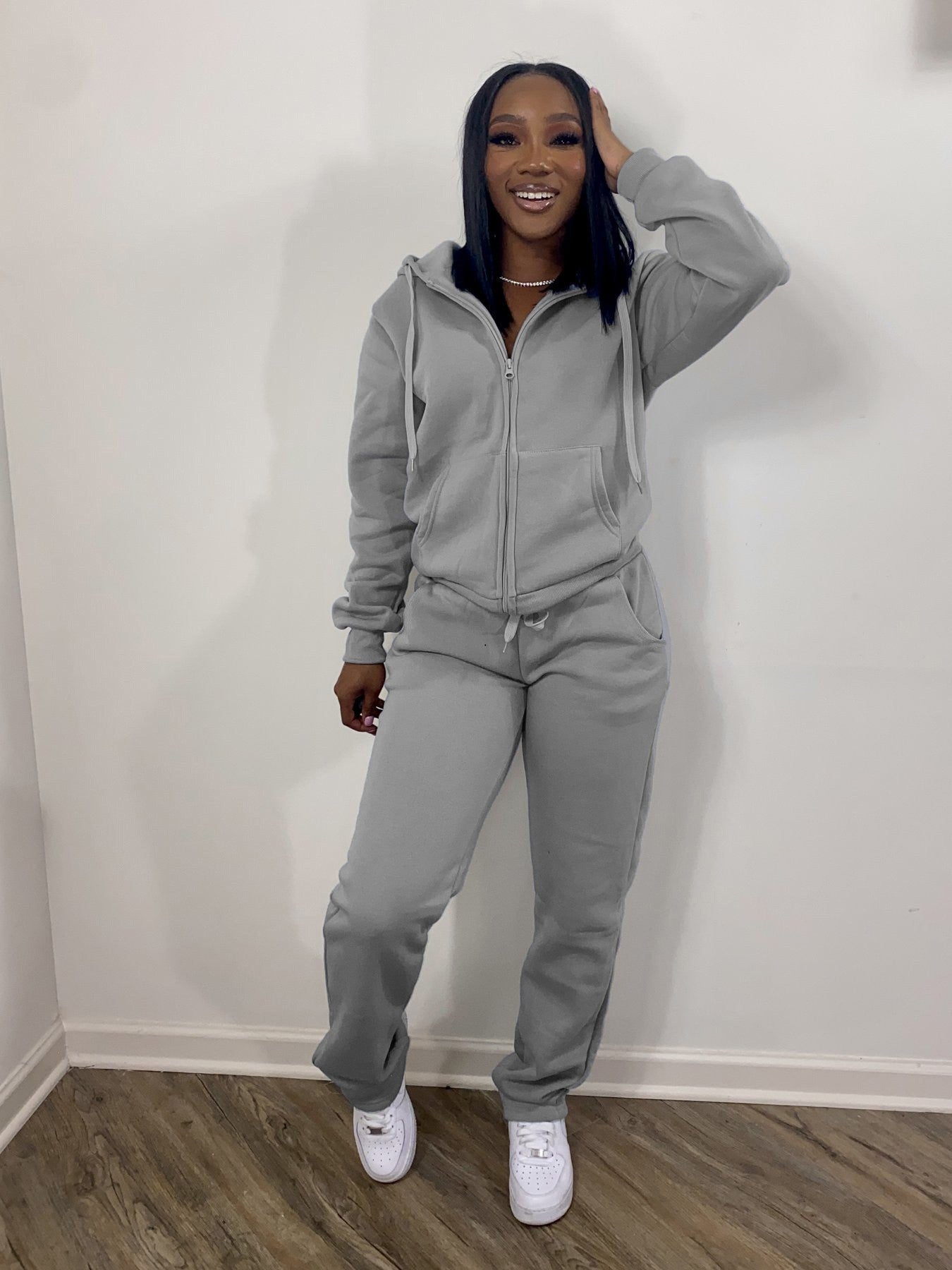 Women 2 Piece Sweatsuit Outfit - BLAKESTORE-NG