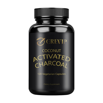 Detoxification, Gas Relieve &nbsp;&amp; Bloating Coconut Charcoal Supplement.