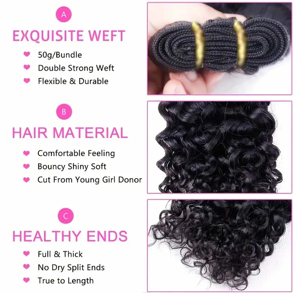 Water wave Brazilian Hair.
