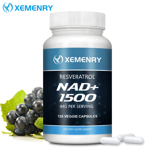 NAD+Supplements - with Resveratrol - Natural Energy Supplement. - BLAKESTORE-NG