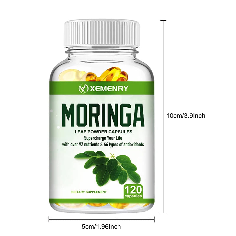 Moringa Supplement - Support Immune System, Energy, Metabolism, Antioxidant - BLAKESTORE-NG